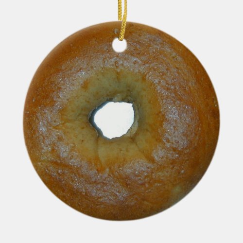 Bagel ornament