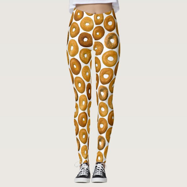 Bagel Pattern Leggings (Front)