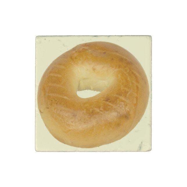 Bagel Stone Magnet (Front)