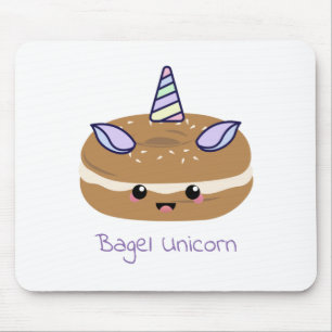 Bagel Unicorn Bagel Buddies Mouse Pad