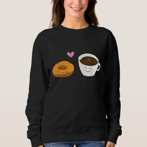 Bagels And Coffee Love Bagels Sweatshirt
