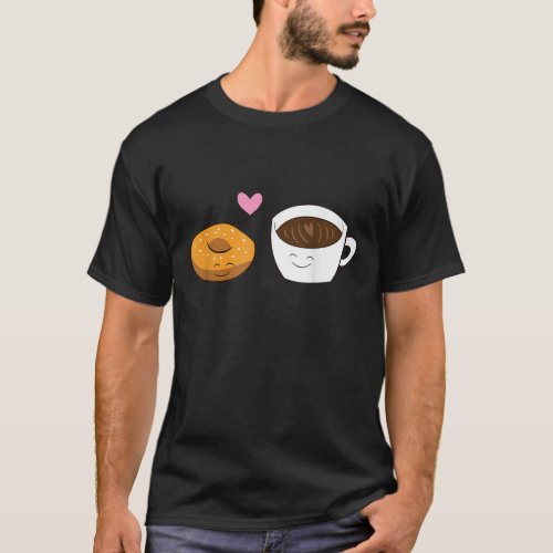 Bagels And Coffee Love Bagels T_Shirt