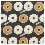 Bagels Cute Breakfast Food Kids Fabric