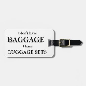 Baggage Luggage Tag Customizable by erinphotodesign at Zazzle