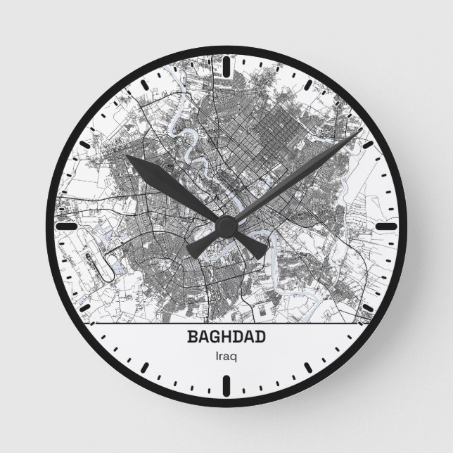 Baghdad Clock City Line Art (Front)