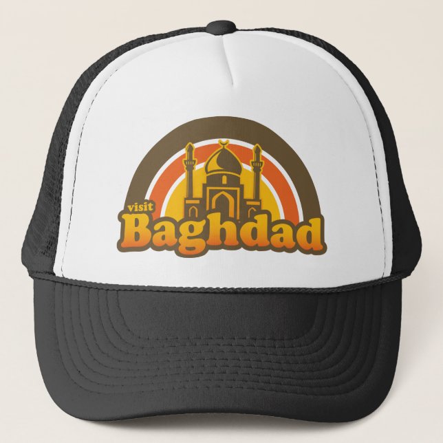 Baghdad Super Retro Trucker Hat (Front)