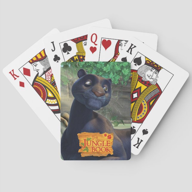 Bagheera 3 poker cards (Back)