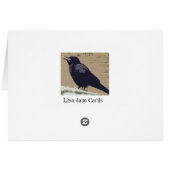 Bagheera The Crow Cards (Back Horizontal)