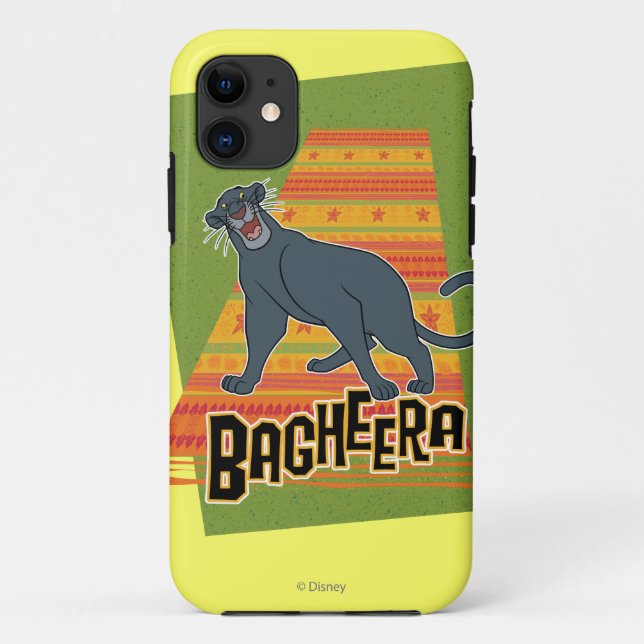 Bagheera With Name and Art Case-Mate iPhone Case (Back)