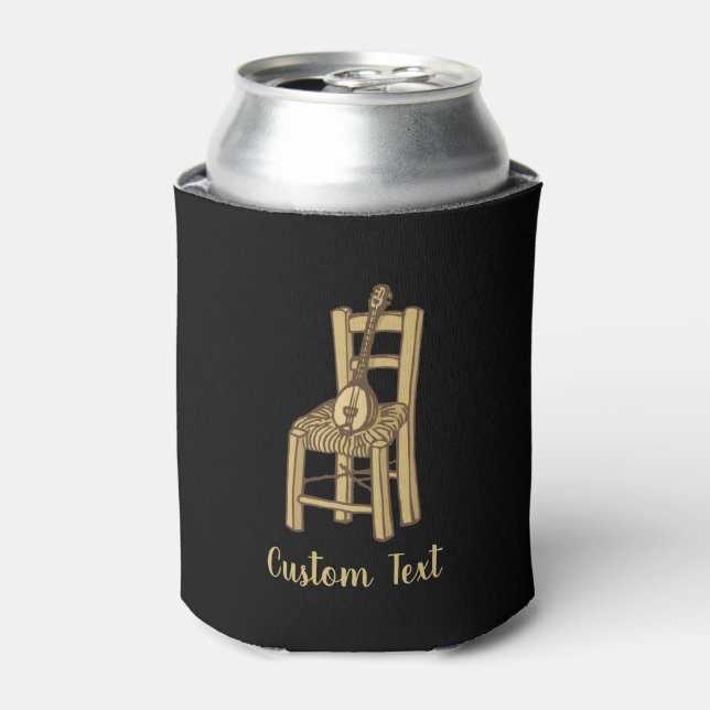 Baglama on Chair Can Cooler (Can Front)