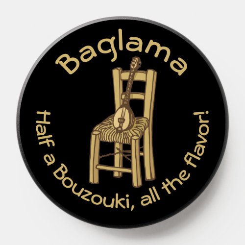Baglama on Chair PopSocket