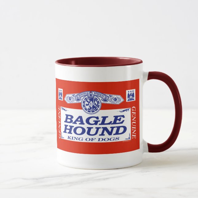 Bagle Hound Mug (Right)