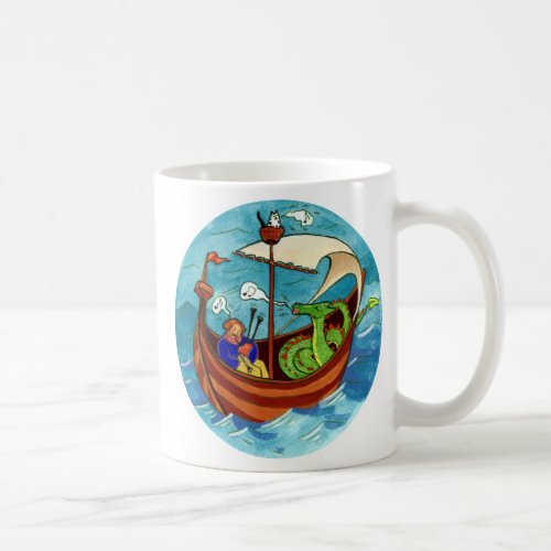 Bagpipe Boat Band mug