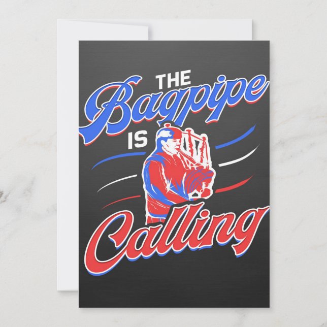 Bagpipe Music Player  Announcement (Front)