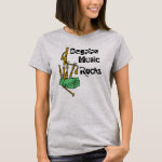 Bagpipe Music Rocks T-Shirt