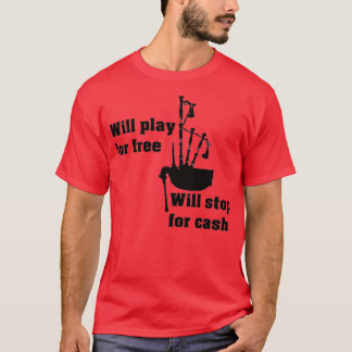 Bagpipe player T-Shirt