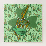 Bagpipe Shamrock