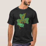 Bagpipe Shamrock T-Shirt