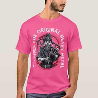 Bagpiper BagpipesMusic Scotland BagpipeSound Bagpi T-Shirt