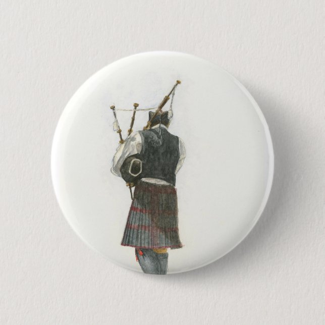 Bagpiper Button (Front)