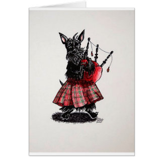 Bagpiper Cards