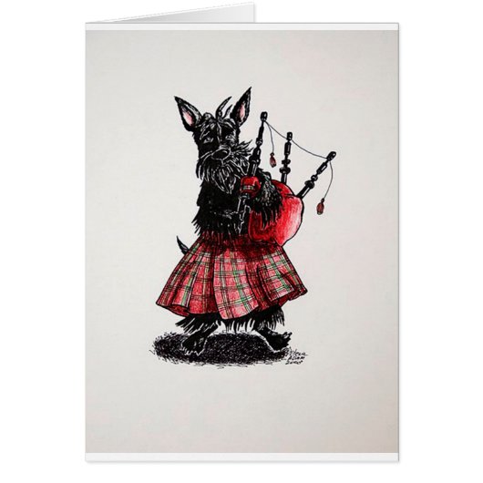 Bagpiper Cards (Front)