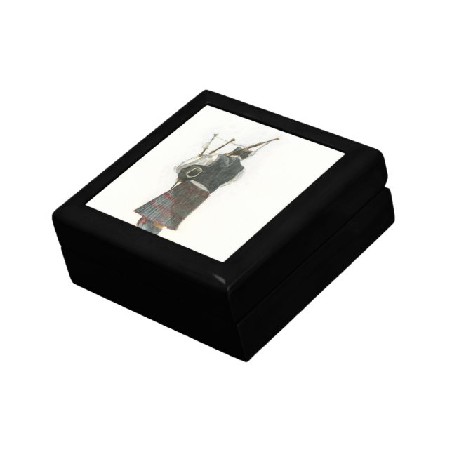 Bagpiper Gift Box (Side)