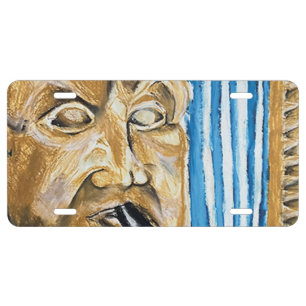 Bagpiper License Plate