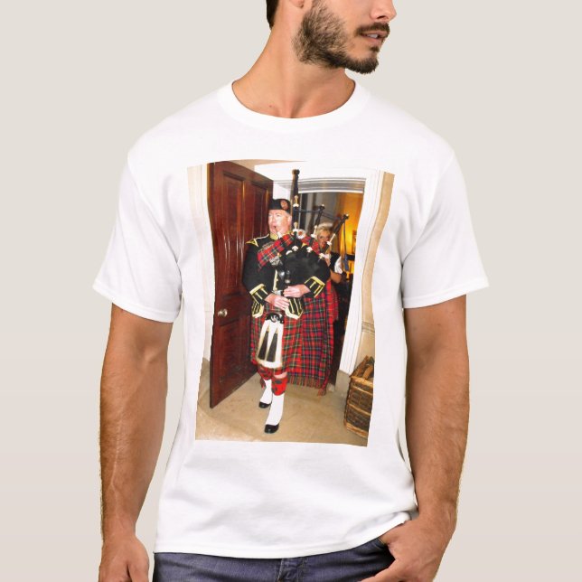 Bagpiper T-Shirt (Front)