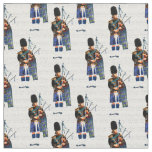 Bagpiper With Music  Fabric