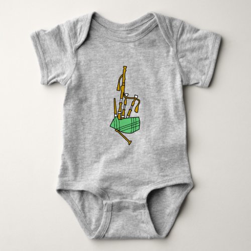 Bagpipes Baby Bodysuit