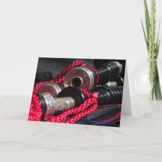 Bagpipes Card