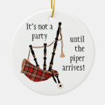 Bagpipes Christmas Ornament at Zazzle