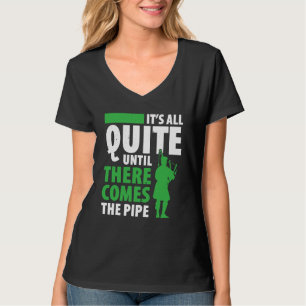 Bagpipes For Bagpiperist Bagpipe Player Bagpiping  T-Shirt