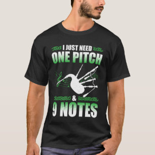 Bagpipes For Bagpiperist Bagpipe Player Bagpiping  T-Shirt