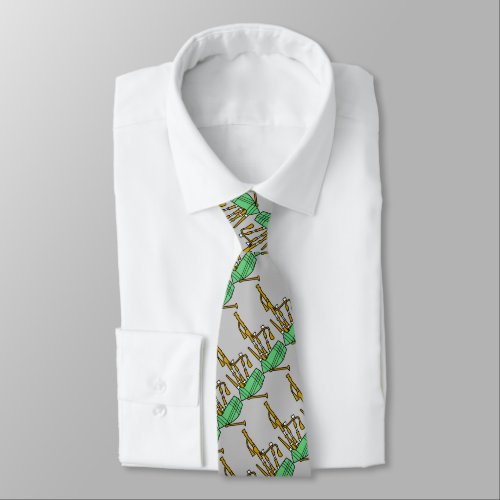 Bagpipes Neck Tie