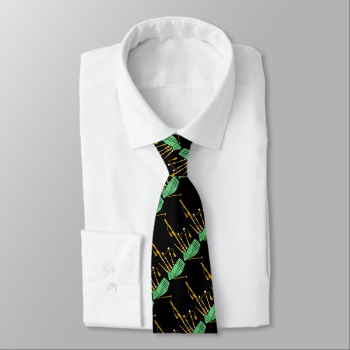 Bagpipes Neck Tie