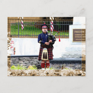 Bagpipes Postcard