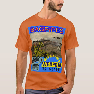 Bagpipes Weapon of War 1 T-Shirt