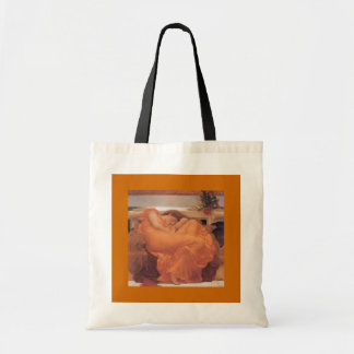 Bags-Classic Art-Leighton-Flaming June Tote Bag