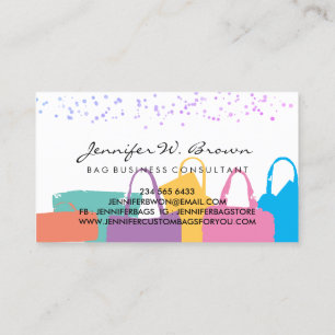 Bags Independent consultant Business Card