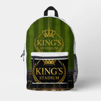 bag's king printed backpack