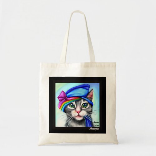 Bags Stylish Cat Model 2 Tote Bag