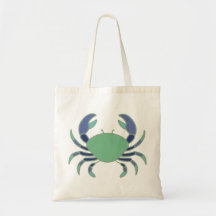 Bags with crab and lobster designs.
