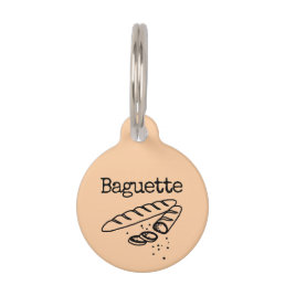 Baguette Pet ID Tag