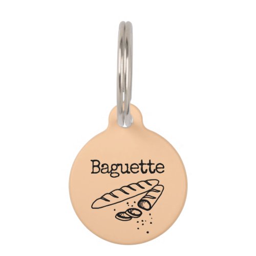 Baguette Pet ID Tag