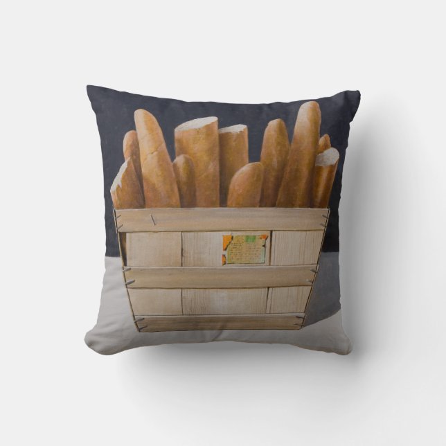 Baguettes 2010 throw pillow (Front)