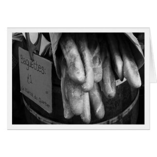 Baguettes in Burough Street Market Cards