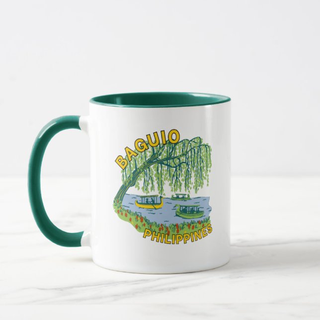 Baguio City Philippines Coffee Mug (Left)