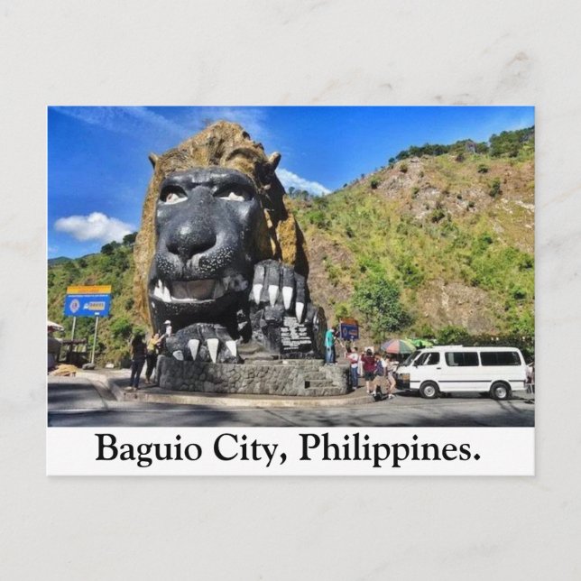 Baguio City, Philippines Postcard.  Postcard (Front)